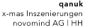 qanuk x-mas Inszenierungen - novomind AG | HH